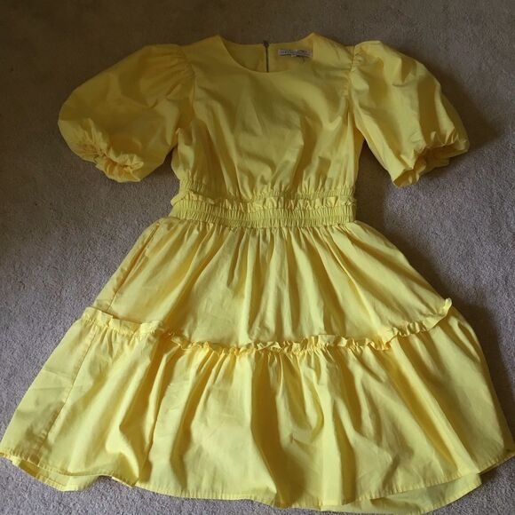 English Factory POPLIN CUT-OUT MINI DRESS - Picture 6 of 9